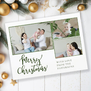 Frohe Weihnachten! 3 - FOTO Feiertagspostkarte