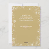 Frohe Weihnachten 3 Foto Weihnachtskarte (Rückseite)