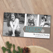 Frohe Weihnachten - 3 Fotos - Modernes Design