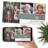 Frohe Weihnachten - 3 Fotos - Modernes Design