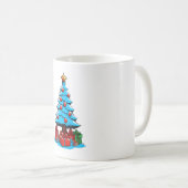 Frohe Weihnachten 3D Kaffeetasse (VorderseiteRechts)