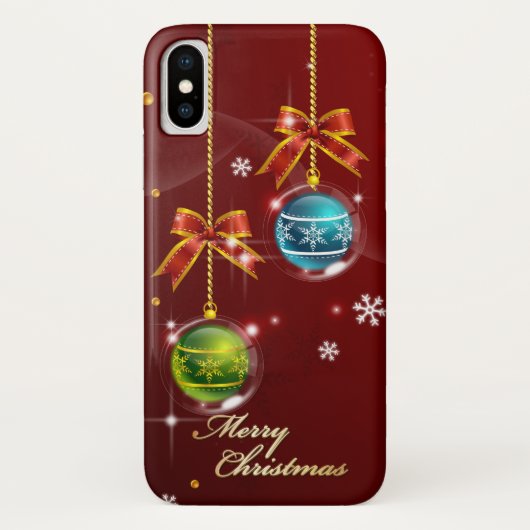 Frohe Weihnachten 42 Case-Mate iPhone Hülle (Rückseite)