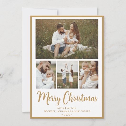 Frohe Weihnachten 4 Foto (Vorderseite)
