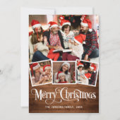 Frohe Weihnachten 4 FOTO Gruß (Vorderseite)