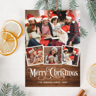 Frohe Weihnachten 4 FOTO Grußkarte