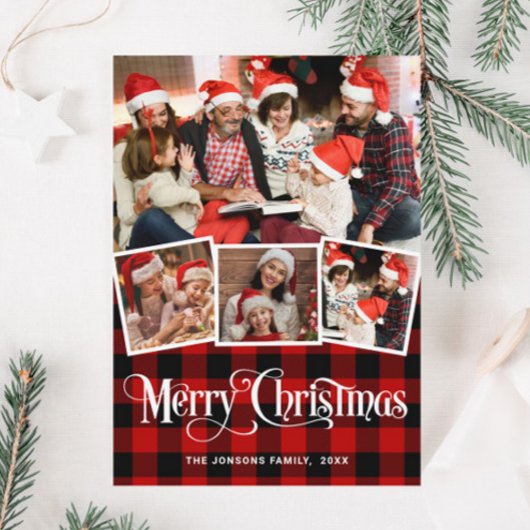 Frohe Weihnachten 4 FOTO Grußkarte