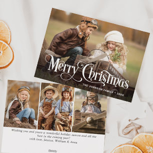 Frohe Weihnachten 4 FOTO Grußkarte