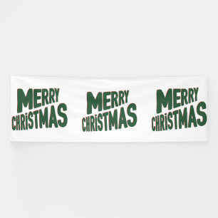 Frohe Weihnachten 4x12 Vinylbanner Banner