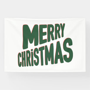 Frohe Weihnachten 4x6 Vinyl Banner