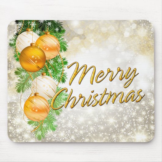 Frohe Weihnachten 50 Mousepad Optionen (Vorne)
