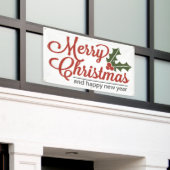 Frohe Weihnachten 5 Banner (Äußeres Gebäude)