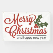 Frohe Weihnachten 5 Banner (Horizontal)