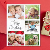 Frohe Weihnachten 5 Foto Urlaubskarte