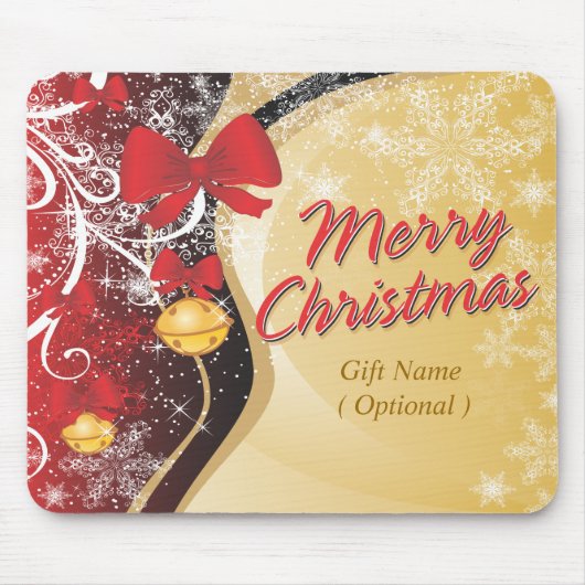 Frohe Weihnachten 5 Mousepad (Vorne)
