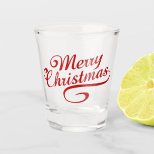 Frohe Weihnachten 5 Schnapsglas
