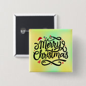 Frohe Weihnachten-61039 Button (Vorne & Hinten)