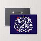 Frohe Weihnachten-61039 Button (Vorderseite/Rückseite)