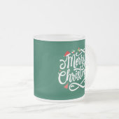 Frohe Weihnachten-61039 Mattglastasse (VorderseiteRechts)