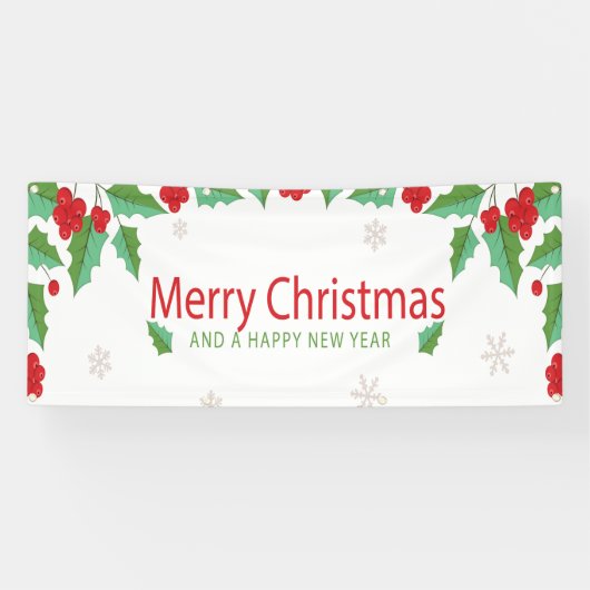 Frohe Weihnachten 6 Banner (Horizontal)