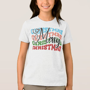 Frohe Weihnachten-79232 Tri-Blend Shirt