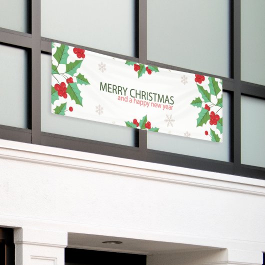 Frohe Weihnachten 7 Banner (Äußeres Gebäude)