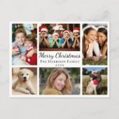 Frohe Weihnachten 7 Foto Collage (Vorderseite)