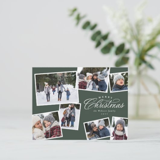 Frohe Weihnachten 7 Foto Kollaborationsjäger grün (Stehend Vorderseite)