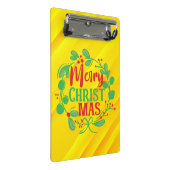 Frohe Weihnachten-82191 Mini Klemmbrett (Schrägansicht)