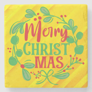 Frohe Weihnachten-82191 Steinuntersetzer