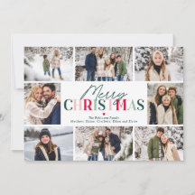 Frohe Weihnachten 8 Foto bunt