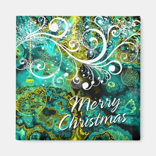 Frohe Weihnachten 8 Magnet (Vorne)