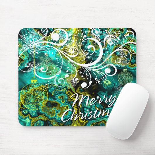Frohe Weihnachten 8 Mousepad (Mit Mouse)