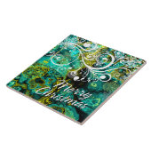 Frohe Weihnachten 8 Tile Fliese (Seite)
