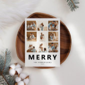 Frohe Weihnachten 9 Foto Collage