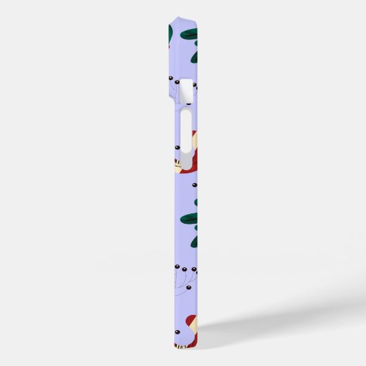 Frohe Weihnachten Abstraktes Muster Case-Mate iPhone Hülle (Rückseite / Links)