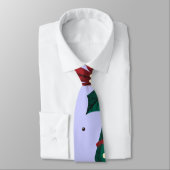 Frohe Weihnachten Abstraktes Muster Krawatte (Gebunden)