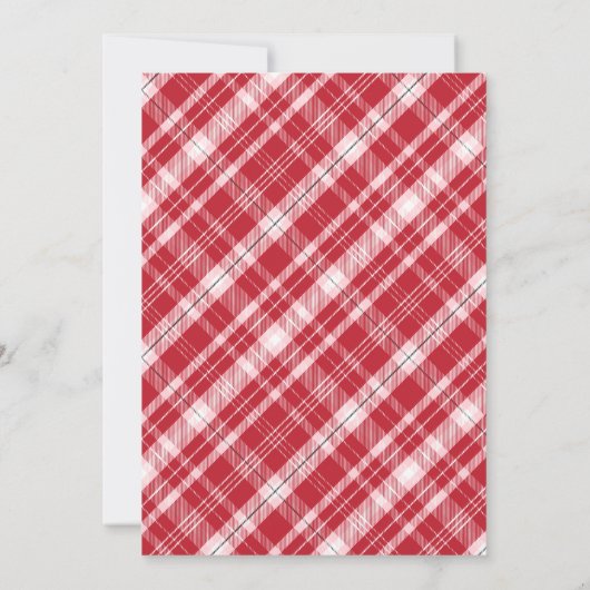 Frohe Weihnachten acht Multi-Foto-Design Einladung (Rückseite)