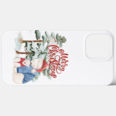 Frohe Weihnachten Adorable Holiday Design Case-Mate iPhone Hülle (Rückseite (Horizontal))