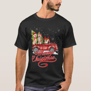Frohe Weihnachten Akita Dog Santa Reindeer Red Tru T-Shirt