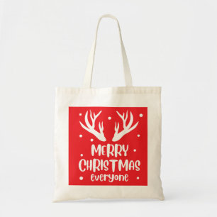 Frohe Weihnachten allen Tragetasche