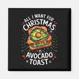 Frohe Weihnachten Alles, was ich für Weihnachten A Magnet