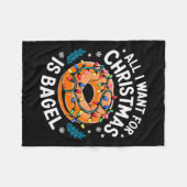 Frohe Weihnachten Alles, was ich für Weihnachten B Fleecedecke (Vorderseite (Horizontal))