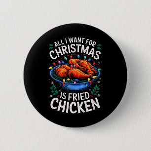 Frohe Weihnachten Alles, was ich für Weihnachtsgeb Button