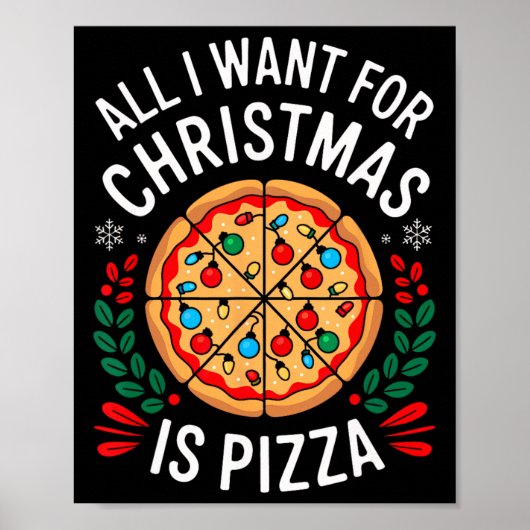 Frohe Weihnachten Alles, was ich Gewollt Weihnacht Poster (Vorne)