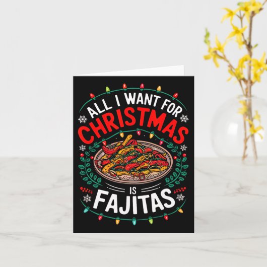 Frohe Weihnachten Alles, was ich zu Weihnachten Fa Karte (Gelbe Blume)