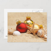 Frohe Weihnachten am Strand (Vorne/Hinten)