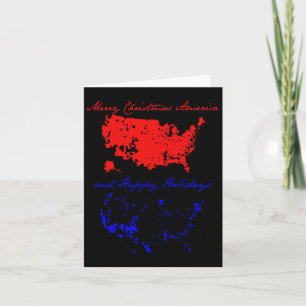 Frohe Weihnachten Amerika Funny Trump Weihnachtska Karte