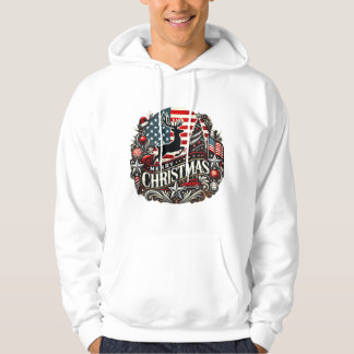 Frohe Weihnachten amerikanischer Stil Hoodie