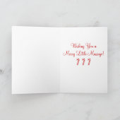 Frohe Weihnachten an alle und an alle eine MASSAGE (Innenseite)