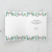 Frohe Weihnachten an die besten .. Kiefer und Berr (Innenseite)